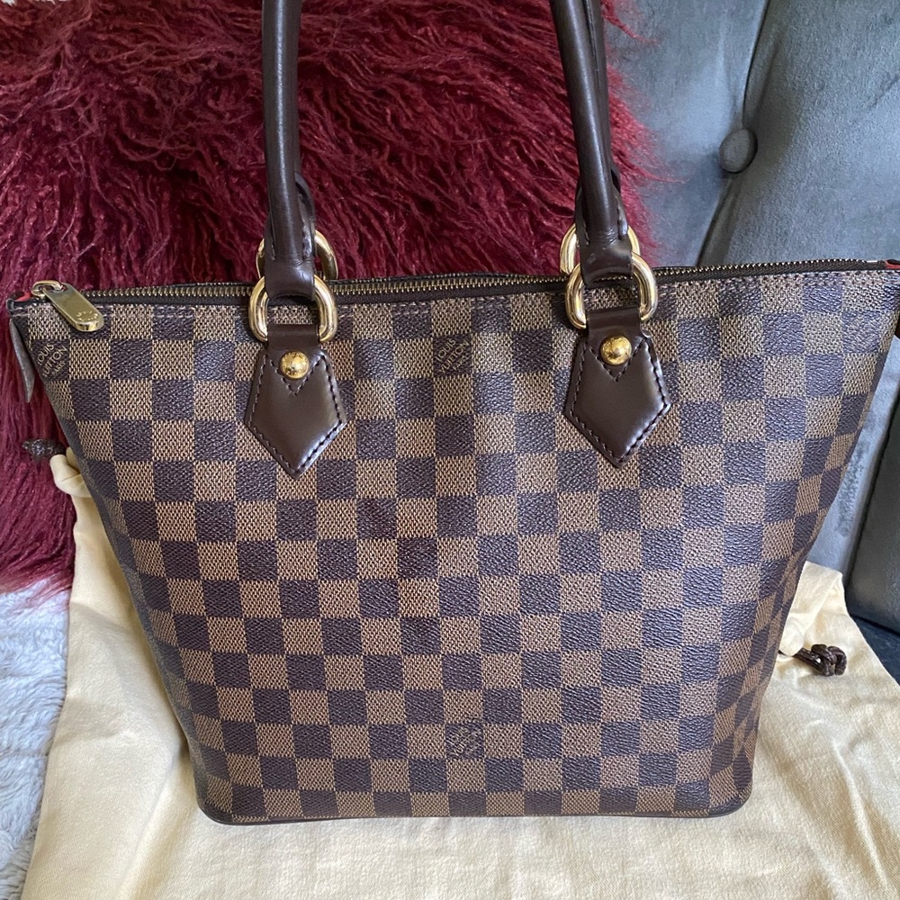 Louis Vuitton Damier Ebene Saleya PM